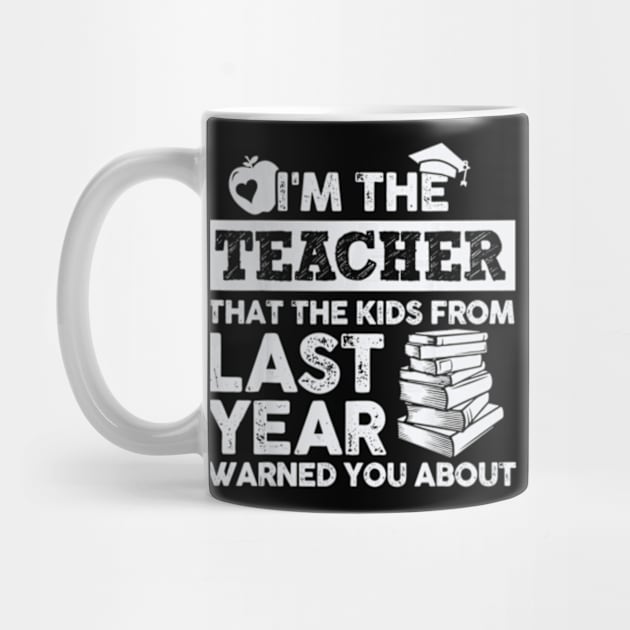 Teacher T-Shirt - The teacher they warned you about by AstridLdenOs